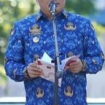 Bupati Jemmy Pimpin Apel Korpri Pegawai RI, Sekaligus Serahkan SK Kenaikan Pangkat ASN