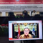 Rapat Paripurna DPRD Kabupaten Minahasa Utara. Laporan Pertanggungjawaban Bupati Minahasa Utara Tahun Anggaran 2023