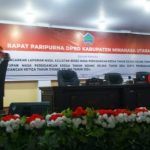 Rapat Paripurna Bupati Joune Ganda Apresiasi Kinerja DPRD Minut