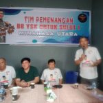 Herry Mandolang Pimpin Rapat Tim Pemenangan 88 YSK Minahasa Utara
