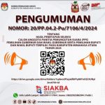 Pengumuman Calon Anggota PPS Pilkada 2024 Resmi Ditetapkan KPU Minahasa Utara Provinsi Sulawesi Utara