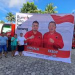 Siap Bertarung di Pilkada Mitra,1000 Baliho Pasangan RK-FT Mulai Dipasang 