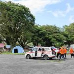 Pemkab Sangihe Gelar Uji Lapang Penanganan Bencana Erupsi Gunung api Awu