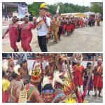 Tim Kesenian Maybrat Meriahkan Festival Benlak 2024 Minahasa Tenggara