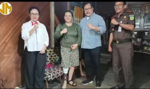Jan Maringka Berikan Bantuan Kaki Palsu, Rumagit :Ini Sangat Berarti Untuk Saya