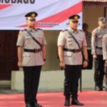 Kapolres Kotamobagu AKBP Dasveri Pimpin Sertijab Kasat Reskrim