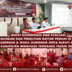 Hari ke – 4 Coklit KPU Mitra Gelar Evaluasi