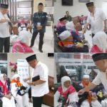 Sekretaris Komisi III DPRD Sulut Amir Liputo Berbagi Kasih Jamaah Haji Lansia