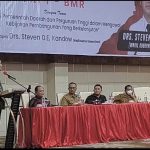 Wagub Steven Kandouw Hadiri Kegiatan Kuliah Umum FKPT BMR