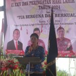 Drg. Jeand’Arc Karundeng Hadiri Perayaan Hari Lanjut Usia Nasional Tahun 2024 Sekaligus Pengukuhan Pengurus Kelurahan Lembaga Lansia Indonesia