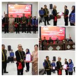 Pj Bupati Ronal Sorongan Serahkan Sprint kepada Tiga Pejabat 