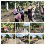 Pasca Banjir, Pemdes Buku Tengah Gelar Kerja Bakti