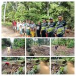 Jumat Bersih Pemerintah Desa Buku Utara,Gotong Royong Bersihkan Lumpur Pasca Banjir