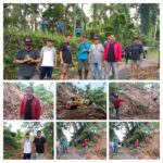 Ronald Kandoli – Fredi Tuda Kerahkan Alat Berat Bersihkan Longsor yang Tutupi Jalan Penghubung Wongkai –  Wiau