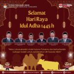 Keluarga Besar KPU Kabupaten Minahasa Tenggara mengucapkan Selamat Hari Raya Idul Adha 1445 H