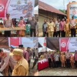 Polres Mitra Bantu Sarana Air Bersih di Desa Tumbak