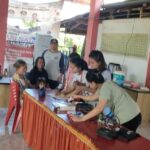 Mahasiswa KKN Unsrit Tomohon Melaksanakan Pemeriksaan Kesehatan Gratis dan Penyuluhan Di Desa Watuliney 