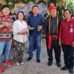 Calon Wakil Bupati Fredy Tuda  Disambut Antusias Masyarakat Saat Hadiri HUT ke – 100 Desa Kalait Raya