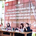 KPU Tomohon, Pijoh Buka Sosialisasi Penyusunan Visi Misi dan Program Bakal Calon Sesuai RPJPD