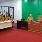 Usai Rakor,Bupati Kumendong Ajak Pantau Harga diPasar Serta Ajak Lakukan Gerak tanam pangan cepat Panen 