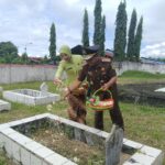 HBA Ke-64 dan HUT IAD XXIV, Kajari Yadyn Ziarah dan Tabur Bunga di TMP