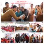 Wakili Bupati Sorongan, Sekda Lalandos Canangkan Pekan Imunisasi Nasional Polio 2024