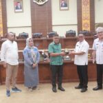 Plt Sekwan Sulut Niklas Silangen Terima Kunjungan DPRD Provinsi Gorontalo