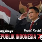 Calon Bupati Mitra Ronald Kandoli Ucapkan Dirgahayu Repoblik Indonesia ke-79 Tahun