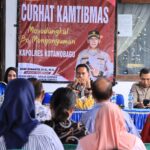 Curhat Kamtibmas di Kelurahan Biga, Kapolres Kotamobagu Tekankan Pentingnya Siskamling & Tamu Wajib Lapor