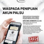 Waspada, Aksi Penipuan Catut Nama Pj. Wali Kota Kotamobagu