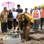 Wali Kota Asripan Nani Letakan Batu Pertama Pembangunan Gedung UDK