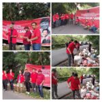 Selamatkan Bumi Kita, DPC Mitra Gelar Operasi Bersih Sampah