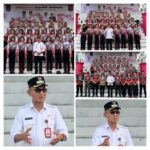 PJ Bupati Ronald Sorongan Beri Motivasi Kepada Paskibra Saat Pantau Persiapan HUT RI – 79