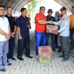 Pj Walikota Kotamobagu Abdullah Mokoginta Salurkan Bantuan Bencana Alam di Bolmong