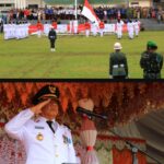 Berlangsung Khidmat, Pj. Wali Kota Kota Kotamobagu Pimpin Upacara Pengibaran Bendera Merah Putih