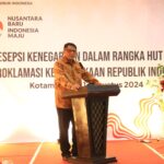 Pj Wali Kota Kotamobagu Hadiri Malam Resepsi Kenegaraan HUT Kemerdekaan RI ke-79