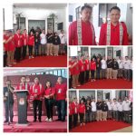 James Sumendap Kawal Langsung Duet Pasangan Ronald Kandoli dan Fredy Tuda Mendaftar di KPU