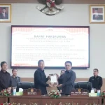 DPRD Kabupaten Minsel Gelar Rapat Paripurna Rekomendasi LKPJ Bupati dan Wakil Bupati TA 2023