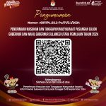 Umumkan Ketiga Paslon Gubernur Dan Wakil Gubernur Sulut Lolos Verifikasi, KPU Buka Penerimaan Tanggapan Masyarakat