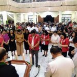 Hadiri HUT ke 90 GMIM Bersinode di Jemaat Anugerah Lowu 1, Pnt.Fredi Tuda Didoakan Puluhan Pendeta