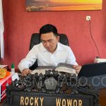 Rocky Wowor Legislator DPRD Sulut Yang Pertama Berkantor