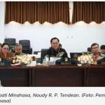 Bupati Noudy Tendean Pimpin Rapat Forkopimda Minahasa Terkait Kegiatan Pemilihan Bupati dan Wabup