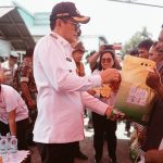 Bupati Joune Ganda Tinjau Langsung Lokasi Kebakaran di Desa Kampong Ambong 