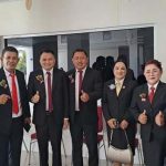 Ronald Kandoli Dan Fredy Tuda Hadiri Pelantikan Anggota DPRD Periode 2024-2029