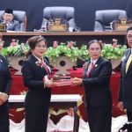 Sophia Antou,SE Jabat Sementara Ketua DPRD Minahasa Tenggara 