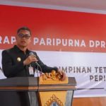 Pjs Bupati Minut, Reza Dotulong Hadiri Paripurna Pengumuman Pimpinan Tetap DPRD Minut Periode 2024-2029