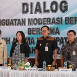 Hadiri Dialog,Bupati Noudy Tendean Apresiasi Penguatan Moderasi Beragama 