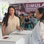 Mantapkan Persiapan Pemungutan dan Penghitungan Suara, KPU Sangihe Gelar Simulasi