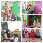 Pemdes Buku Tenggara Berikan Makanan Tambahan Bagi Bayi Balita