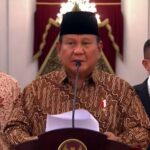 Presiden R I Prabowo Subianto Umum kan Nama – Nama Susunan “Kabinet Merah Putih”